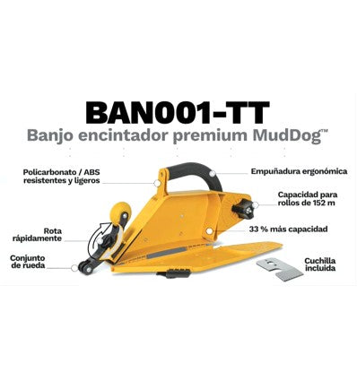 Banjo Muddog Premium Tapetech - ConstruPlace