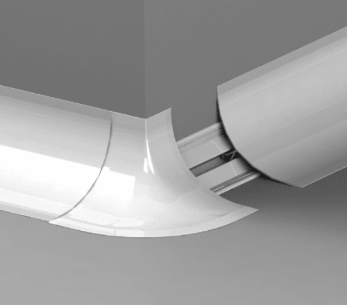 Rinconera para perfil sanitario de PVC - ConstruPlace