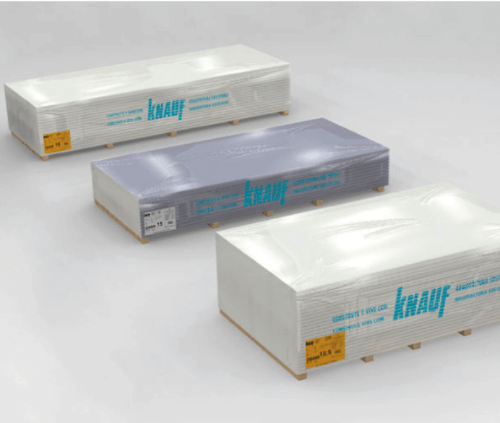 Placas de yeso laminado Knauf Woolplac con lana de roca - ConstruPlace