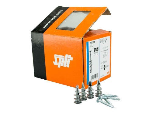 Caja de tacos Spit Driva TP12 (100 uds) - ConstruPlace