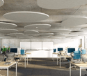 Islas acústicas Rockfon para techo - ConstruPlace