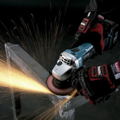 Mini-amoladora Makita de batería 18V + disco 115 MM - ConstruPlace