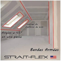 Cinta guardavivo técnico Strait Flex Original (30.50m) - ConstruPlace