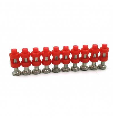 Clavos DeWalt de 3 X 17 MM para acero + 1 carga de gas - ConstruPlace