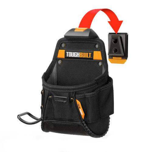 Bolsa Toughbuilt multiusos ClipTech + soporte martillo - ConstruPlace