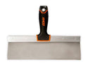 Espátula para enlucir EDMA Inox reforzada mango bi-material - ConstruPlace