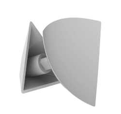 Junta rinconera 3 direcciones para perfiles sanitarios PVC - ConstruPlace