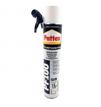 Espuma PATTEX PF100 aislamiento, sujeción y relleno - ConstruPlace