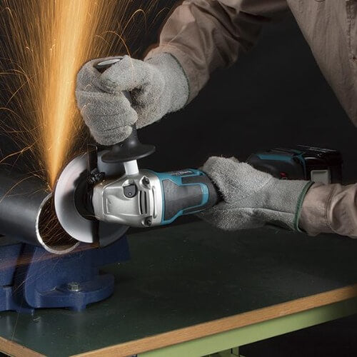 Mini-amoladora Makita BL 18V LXT 125MM con palanca de freno/ADT/AFT - ConstruPlace