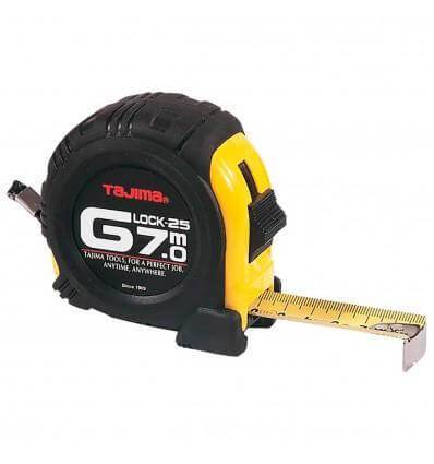 Flexómetro Tajima G-LOCK 13 S5 5M x 19/25MM - ConstruPlace