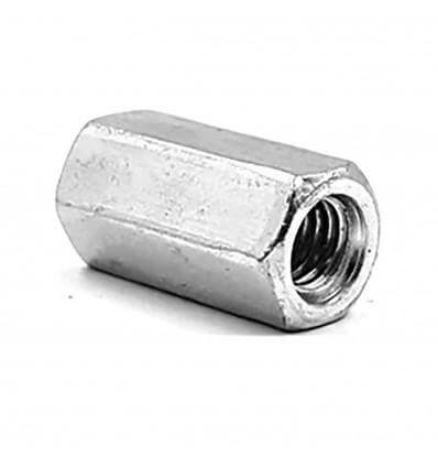 Manguito de empalme HEXÁGONO M6 - 20 MM para ensamblar varillas - ConstruPlace
