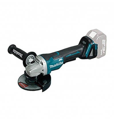 Mini-amoladora Makita BL 18V LXT 125MM con palanca de freno/ADT/AFT - ConstruPlace