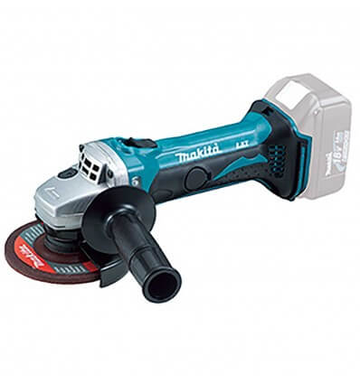 Mini-amoladora Makita de batería 18V + disco 115 MM - ConstruPlace