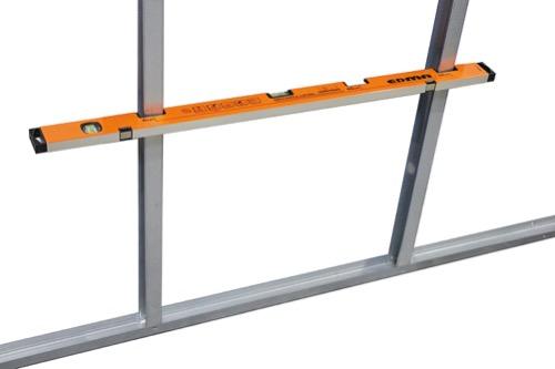 Nivel de burbuja 90 CM doble modulación 400/600 MM EDMA - ConstruPlace