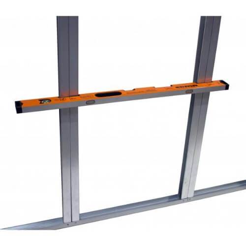 Nivel EDMA 90 CM con ranuras magnéticas XL - ConstruPlace