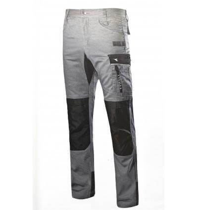 Pantalones de trabajo DIADORA Easywork light color gris - ConstruPlace