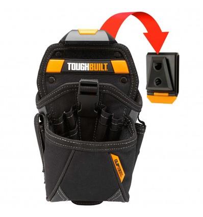 Pistolera Toughbuilt para taladro + bolsillo - ConstruPlace