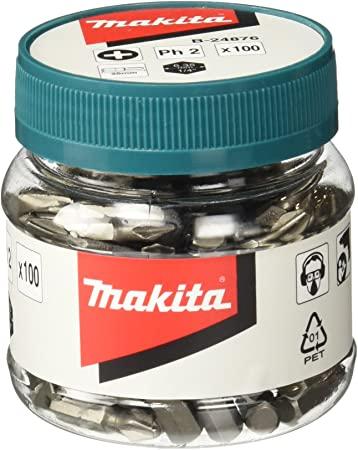 Puntas Phillips MAKITA PH2/25 MM a granel - ConstruPlace