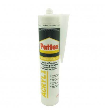 Sellador acrílico PATTEX Acryl 1 300ML - ConstruPlace