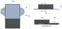 SOPORTE AMC PARA CANAL E.P. 500 - ConstruPlace