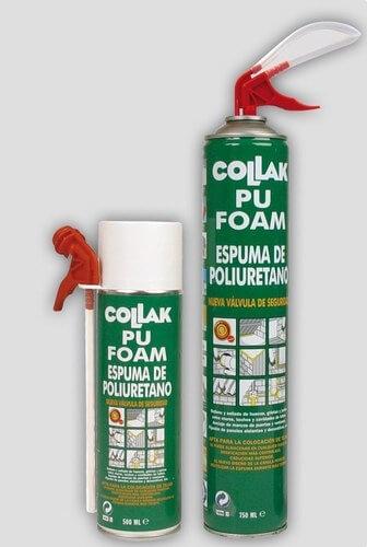 Spray Poliuretano con cánula Collak 750ml - ConstruPlace