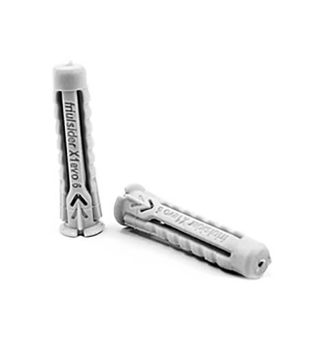 Taco de expansión FISCHER de nylon 6 x 30mm - ConstruPlace