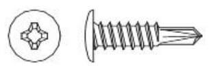 Tornillo INDEX autotaladrante metal-metal - ConstruPlace